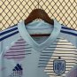 2025 spain blue goalkeeper fans jersey