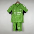 2025 arsenal jersey kids goalkeeper soccer shirt kids jersey