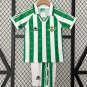 2025 kids kit real betis 95&97 retro jersey youths home