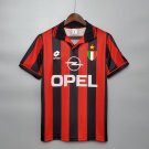 AC Milan 1996 97 jersey Home Retor Soccer Shirt Men