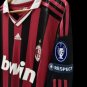 AC Milan Retro Jersey RONALDINHO 80 Home New Soccer Jersey AC Milan