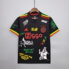 Ajax 22 23 Bob Marley Jersey Away Shirt Soccer Men's