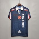 Ajax Retro 1997 98 Jersey Away Shirt Soccer Men's