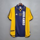 Ajax Retro 2000 01 Jersey Away Shirt Soccer Men's