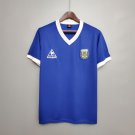 Argentina 1986 Retro Jersey Away New Soccer Jersey Retro Argentina