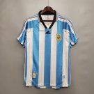 Argentina 1998 Retro Jersey Home New Soccer Jersey Retro