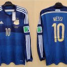 Argentina 2014 Retro Jersey Messi 10 Home New Soccer Jersey