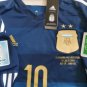 Argentina 2014 Retro Jersey Messi 10 Home New Soccer Jersey