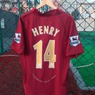 Arsenal 2005 06 HENRY 14 Retro Jersey Home New Soccer Jersey 05 06 Arsenal_2