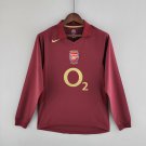 Arsenal Jersey 2005 06 Home Retro Soccer Shirt Men 05 06 Arsenal Jersey