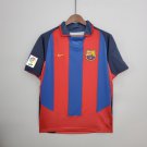 Barcelona 2003 04 Retro Jersey Home Long sleeve Soccer Jersey Barcelona 03 04