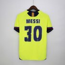 Barcelona 2005 06 Retro MESSI 30 Jersey Away Soccer Jersey Barcelona