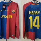 Barcelona 2009 Retro Jersey HENRY Home New Soccer Jersey