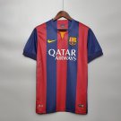 Barcelona 2014 15 Retro Jersey Home Soccer Jersey Barcelona 14 15