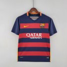 Barcelona 2015 16 Retro Jersey Home Soccer Jersey Barcelona 15 16