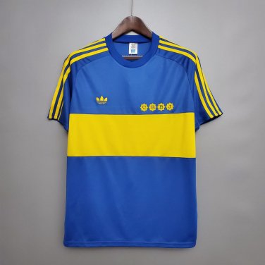 Boca Juniors 2005 Retro Jersey Home New Soccer Jersey Boca Juniors Retro