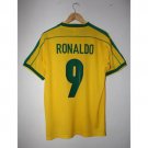 Brazil 1998 Retro Jersey RONALDO Home New Soccer Jersey Brazil