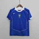 Brazil 2004 05 Jersey Away Retor Soccer Shirt Men's Jersey Retro Football