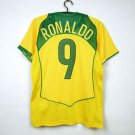 Brazil 2004 Retro Jersey RONALDO Away New Soccer Jersey Brazil