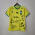 Brazil Jersey 23 24  Home Soccer Shirt Men