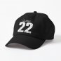 Caitlin Clark White Distressed Jersey Number 22 Cap