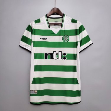 Celtic 2001 Retro Jersey Home Soccer Jersey Celtic Retro