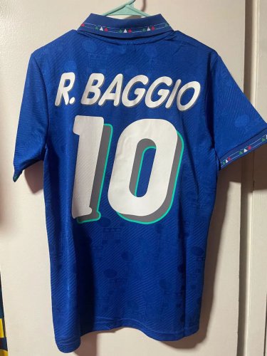 Italy Retro 1994 Jersey R