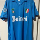 Jersey Napoli 1987 88 Retro Home New Soccer Napoli 87 88