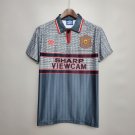 Manchester United 1995 96 Retro Jersey Away New Soccer Jersey M-U