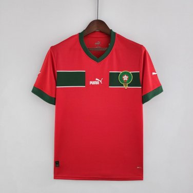 Morocco Jersey 2023 Home Soccer Jersey Morocco