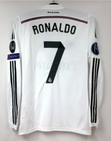 Real Madrid 2016 2017 Ronaldo Jersey Home Retor Soccer Shirt Men