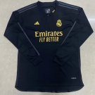 Real Madrid 2023 2024 Jersey Away Men's Football Soccer long sleeves Jersey 23 24