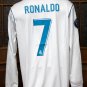 Real Madrid Retro 2017 18 Jersey RONALDO Home Retro Shirt Soccer