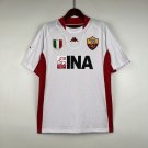 Roma Retro 2001 02 Jersey Away Retro Shirt Soccer Men's