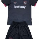 West Ham United Away Shirt  Kit 24-25 Youth Soccer  2024-2025