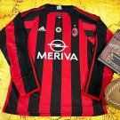 AC milan 03-04 home long sleeves S-XXL