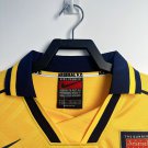 arsenal 96-97 yellow away long sleeves s-xxl