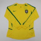 Brazil 2002 home long sleeves S-XXL