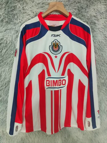 chivas 06-07 home long sleeves