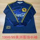 Club America 98-99 blue away long sleeves S-XXL