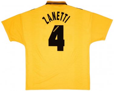 Inter 96-97 yellow Third Away S-XXL