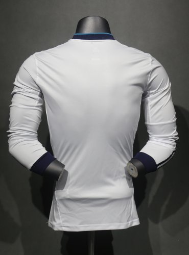 Madrid 12-13 home player version long sleeves S-2XL