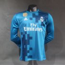 Madrid 17-18 third away long sleeves player version S-3XL