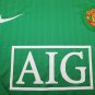 Man u 07-08 gk green long sleeves s-xxl