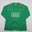 Man u 07-08 gk green long sleeves s-xxl