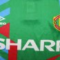 man u 92-93 green gk long sleeve s-xxl