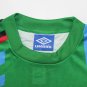 man u 92-93 green gk long sleeve s-xxl