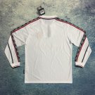 MAN U 98 white LONG SLEEVE s-xxl