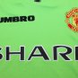 man u 98-99 green gk long sleeves s-xxl