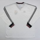 man u 1983 away white long sleeves